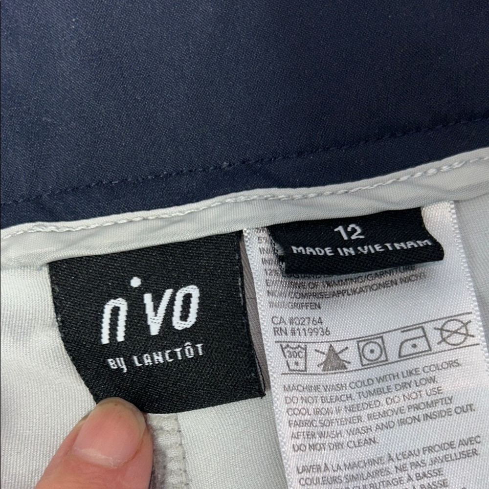 Nivo Navy Blue Golf Skort - Picture 7 of 12